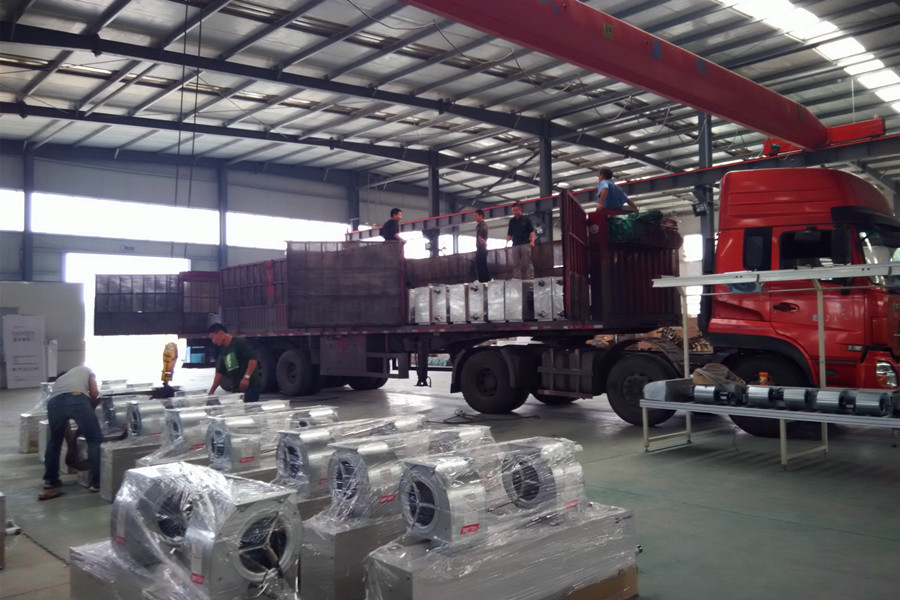 風幕機成品發貨